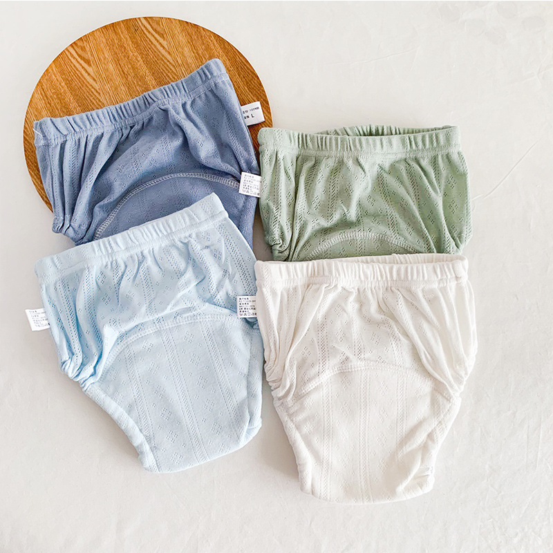 4ピース/ロットベビートレーニングパンツ漏れ防止洗える防水綿 - Toddler Training Pants Leak Proof のレビューと価格