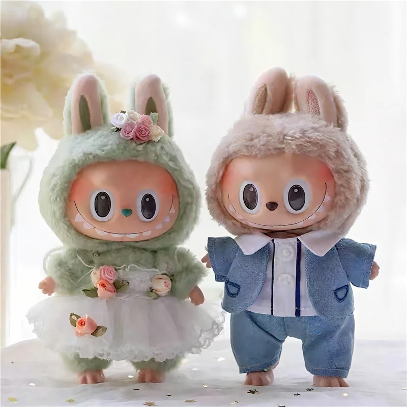 15 17 センチメートルラビュブ人形結婚式恋人ドレス衣装服 - Baby Clothes のレビューと価格