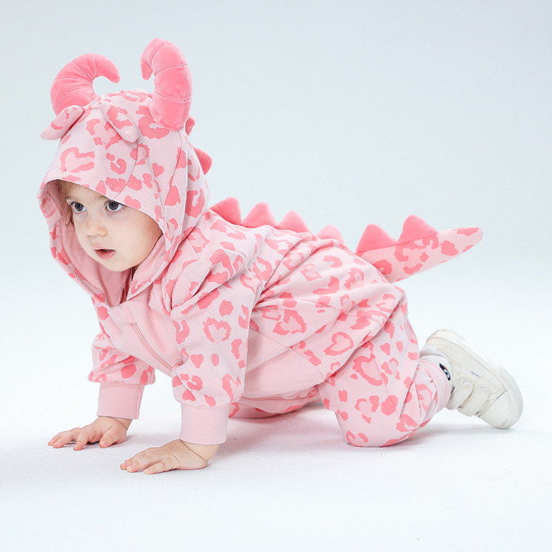春着ぐるみ女の赤ちゃんかわいい服コスプレ子供ジッパーロンパー - Cotton Baby Onesies Zipper のレビューと価格