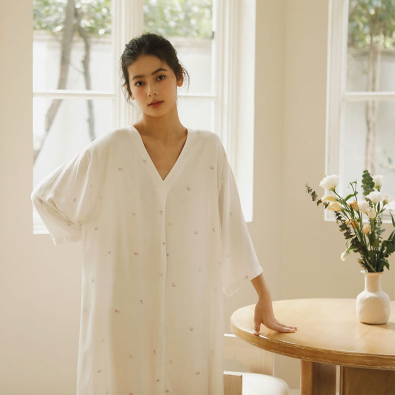 レディース ソフトで通気性のあるビスコース素材のラウンジドレ - Maternity Wear のレビューと価格