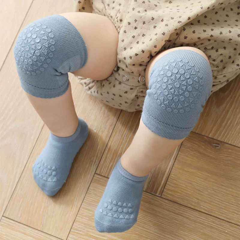 安全ベビー膝パッド靴下セットノンスリップフロアソックス肘クッ - Unisex Baby Socks Non Slip のレビューと価格