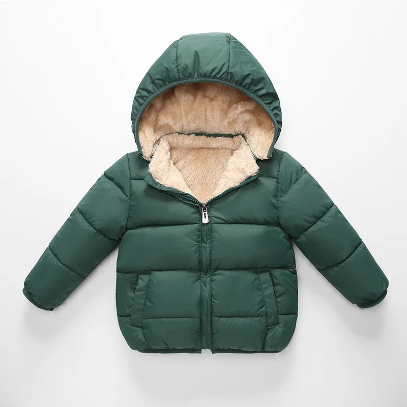 2026年冬の新作、厚手のキッズ用コート。裏地はフリース、中 - Toddler Boy Winter Fleece Jacket のレビューと価格