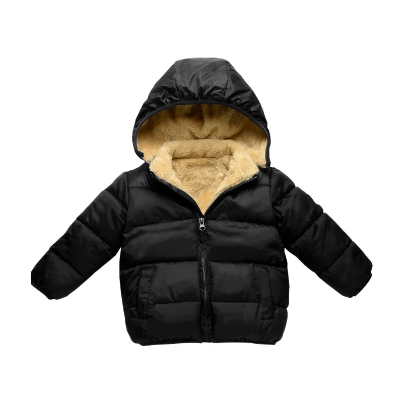 2026年冬の新作、厚手のキッズ用コート。裏地はフリース、中 - Toddler Boy Winter Fleece Jacket のレビューと価格
