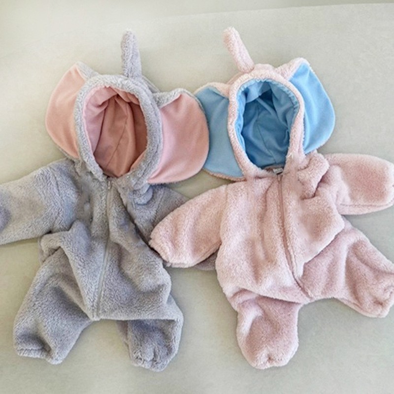 かわいい象の着ぐるみ 2026年冬 ベビーガール用ぬいぐるみ - Cotton Baby Onesies Zipper のレビューと価格
