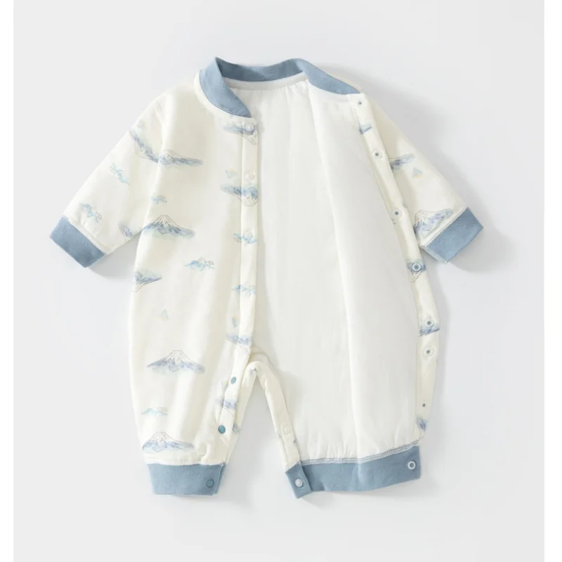 2026年秋 ベビー新生児用ボディスーツ 花柄プリント 暖か - Newborn Baby Girl Romper Floral のレビューと価格