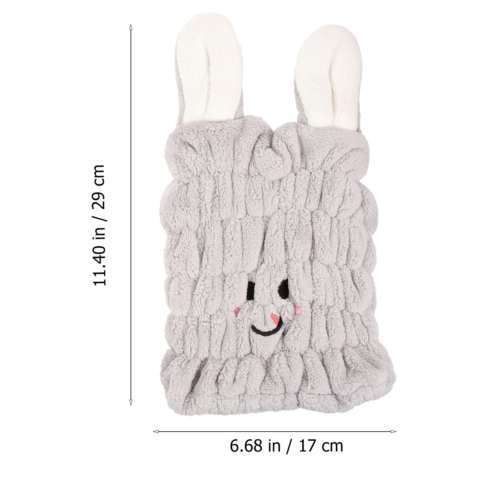 子供用タオルキャップ2枚セット。うさぎ耳のデザインで、吸水性 - Maternity Wear のレビューと価格