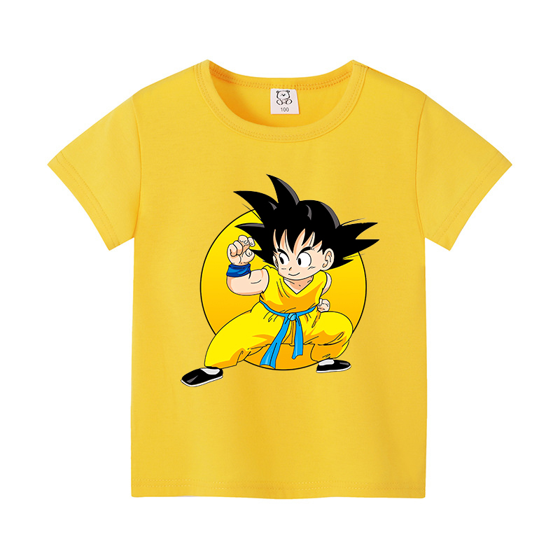 ドラゴンボール悟空 Tシャツ子供服漫画アニメ少年半袖夏カジュ - Baby Clothes のレビューと価格