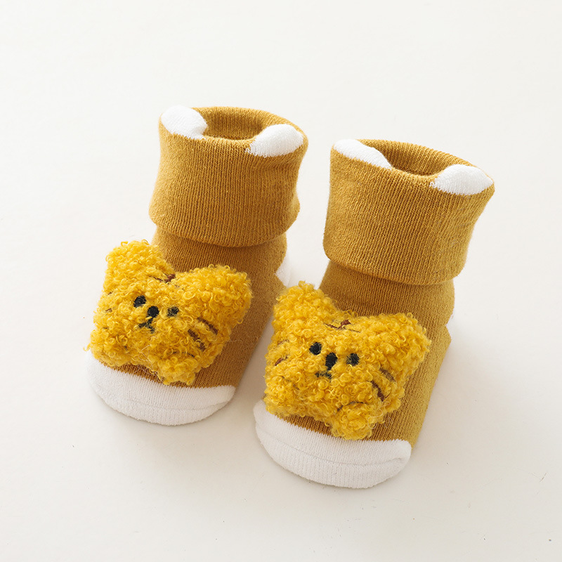 新生児用滑り止めソックス,男の子と女の子用の漫画が付いた暖か - Unisex Baby Socks Non Slip のレビューと価格
