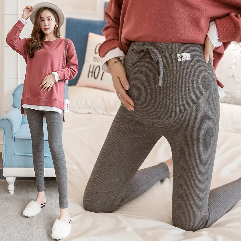 妊婦調節可能なビッグサイズレギンス新しいマタニティパンツ妊娠 - Maternity Wear のレビューと価格
