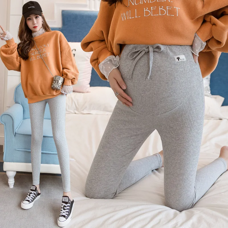 妊婦調節可能なビッグサイズレギンス新しいマタニティパンツ妊娠 - Maternity Wear のレビューと価格