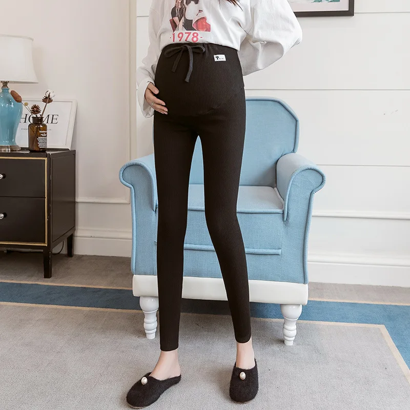 妊婦調節可能なビッグサイズレギンス新しいマタニティパンツ妊娠 - Maternity Wear のレビューと価格