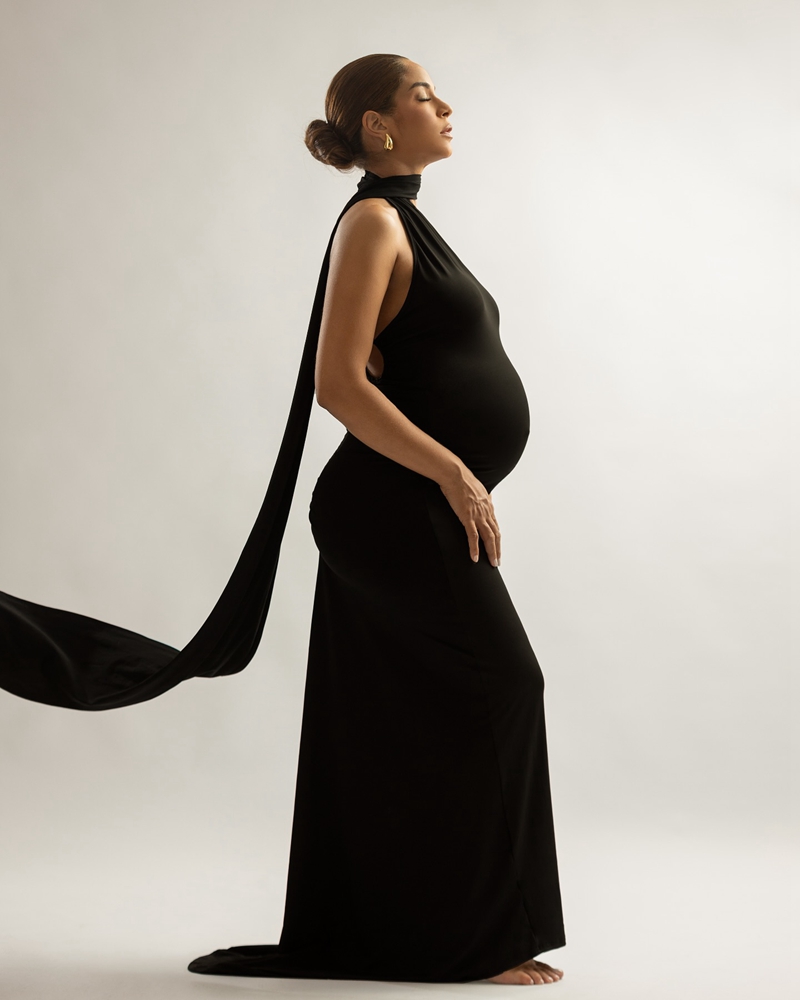 ブティックセクシーバックレスマタニティドレス、ボディコンフォ - Maternity Wear のレビューと価格