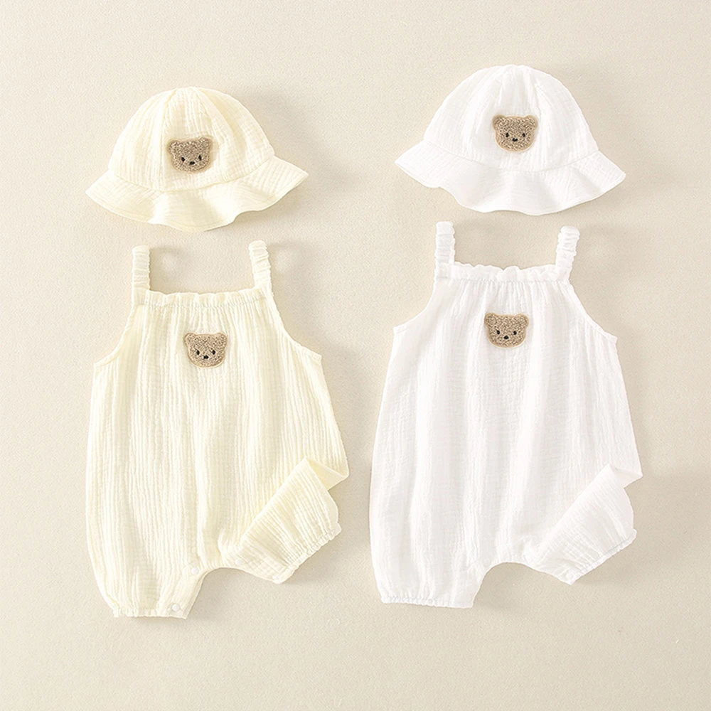 超可愛い刺繍入りクライミングウェアセット、新生児の男の子と女 - Baby Clothes のレビューと価格