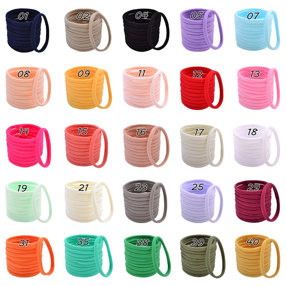 50 個のソフトで伸縮性のある DIY ナイロンヘッドバンド - Baby Gear のレビューと価格