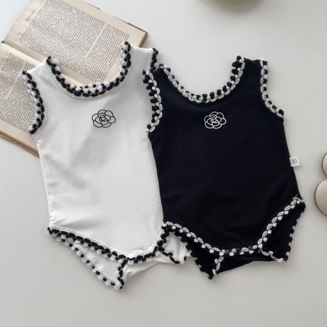 幼児ベビーガールボーイコットンリネンロンパースノースリーブか - Baby Summer Linen Sleeveless Jumpsuit のレビューと価格