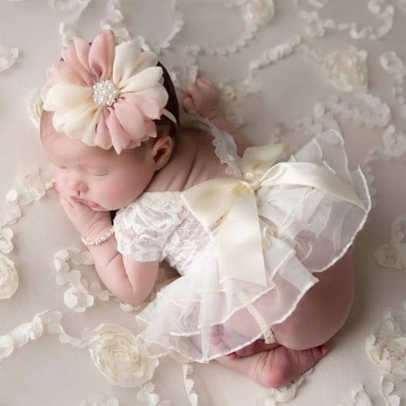 R66D 新生児の写真の衣装女の赤ちゃんチュチュスカート新生 - Infant Photography Props Outfit のレビューと価格