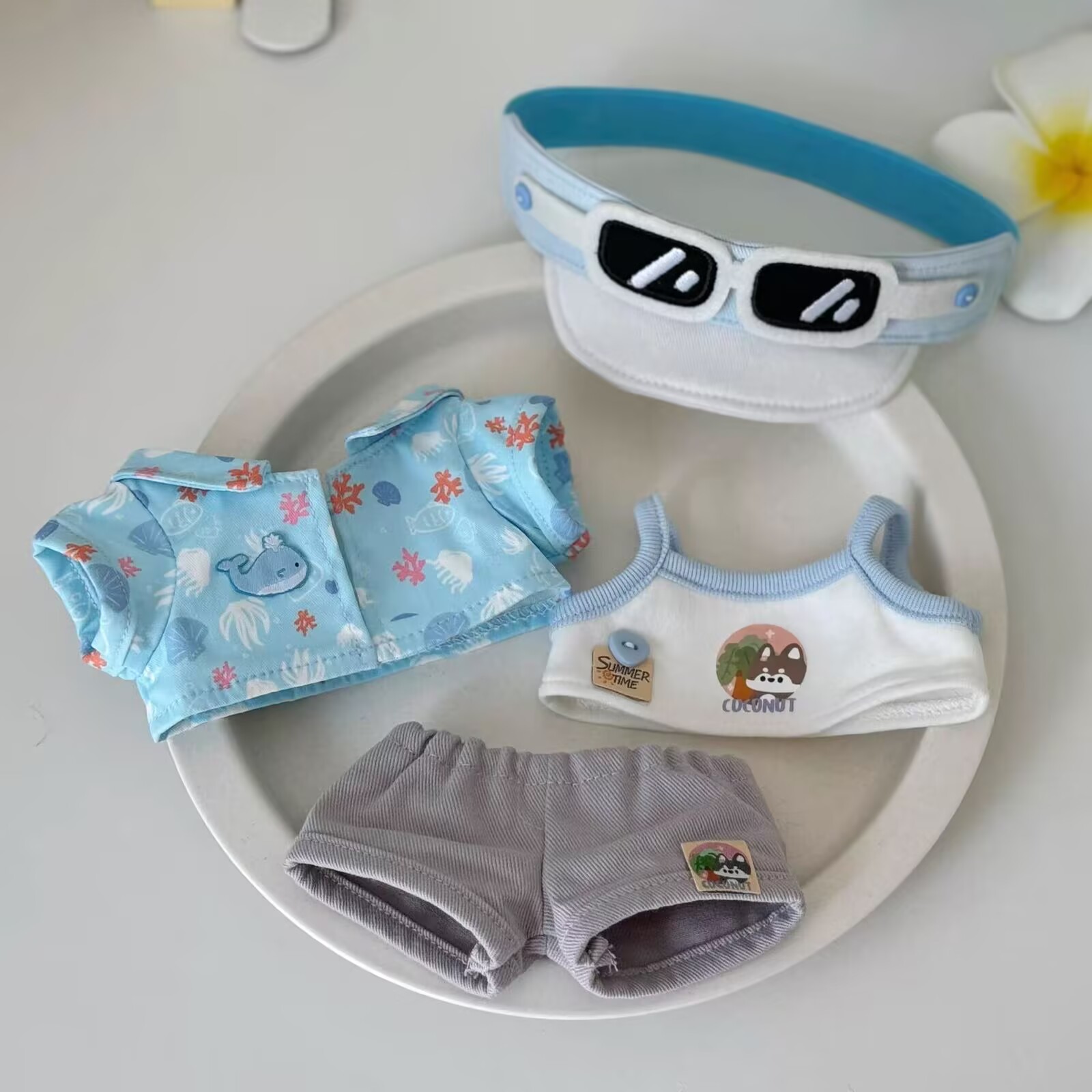 20cmベビー服、ココナッツ未知島綿人形、かわいい服交換セッ - Baby Clothes のレビューと価格